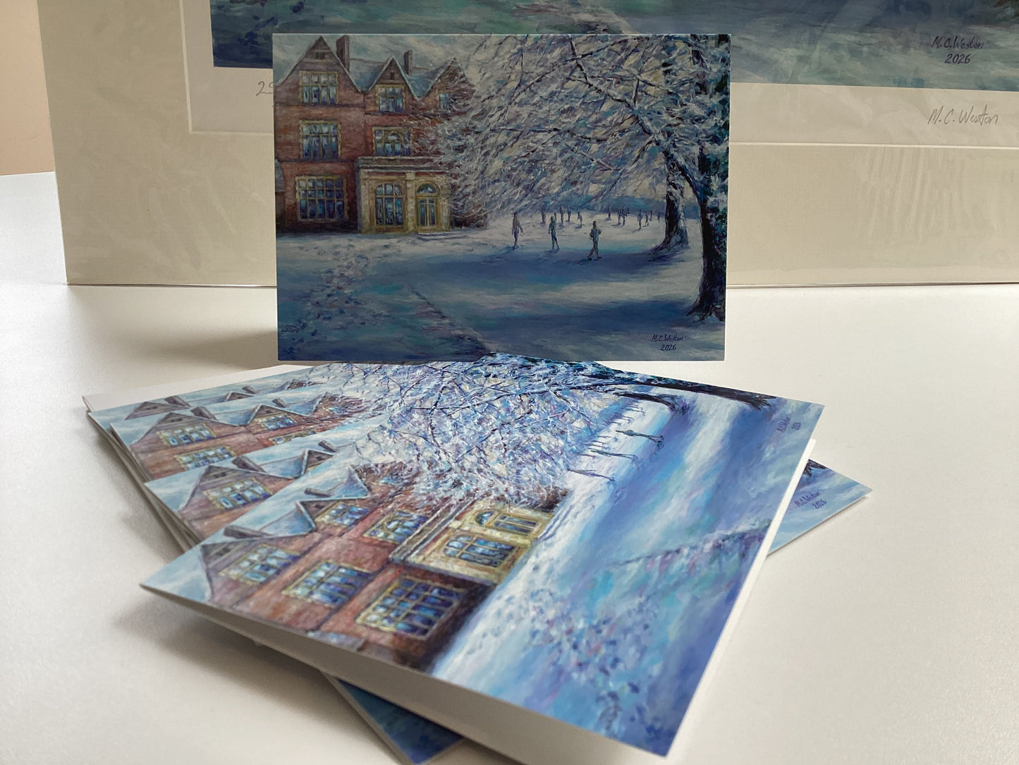 Ditcham Park School Cards - Winter print. Pack of 5.
