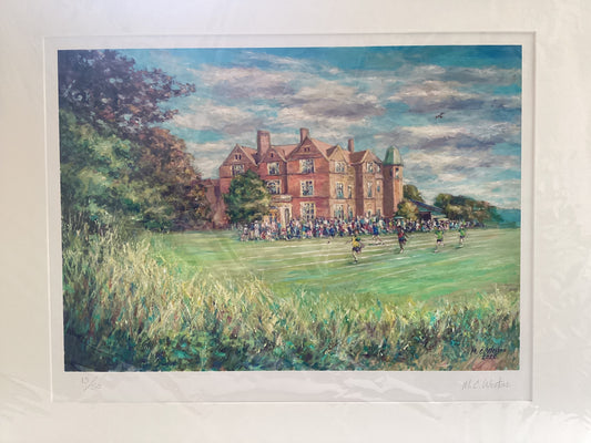 Limited edition print - Summer Scene Ditcham Park School