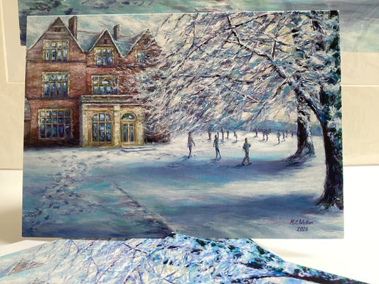 Ditcham Park School Cards - Winter print. Pack of 5.